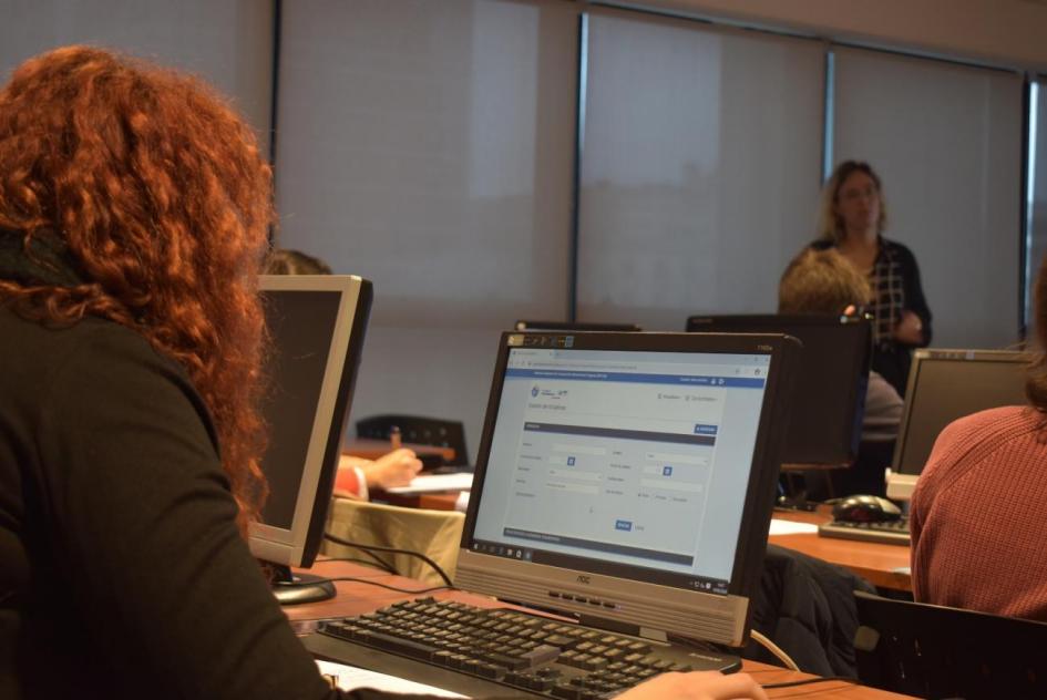 Participantes de la capacitación