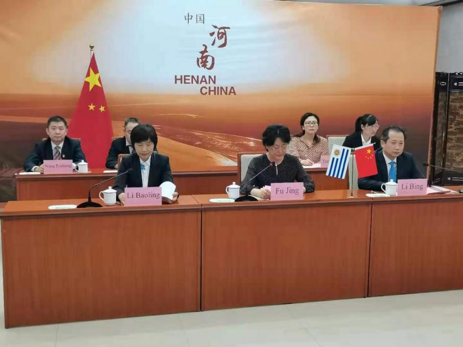 Autoridades institucionales de la provincia de Henan