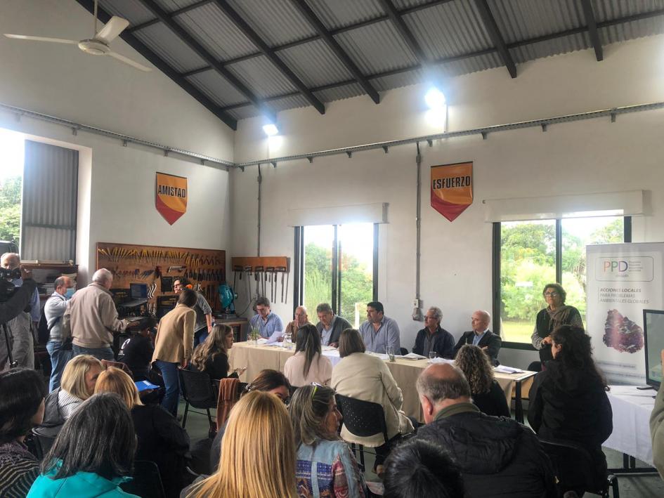Comité Nacional PPD en presentación de proyectos seleccionados Comité Nacional PPD en presentación de proyectos seleccionados