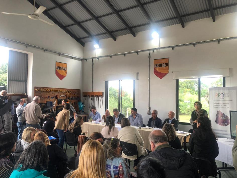 Comité Nacional PPD en presentación de proyectos seleccionados