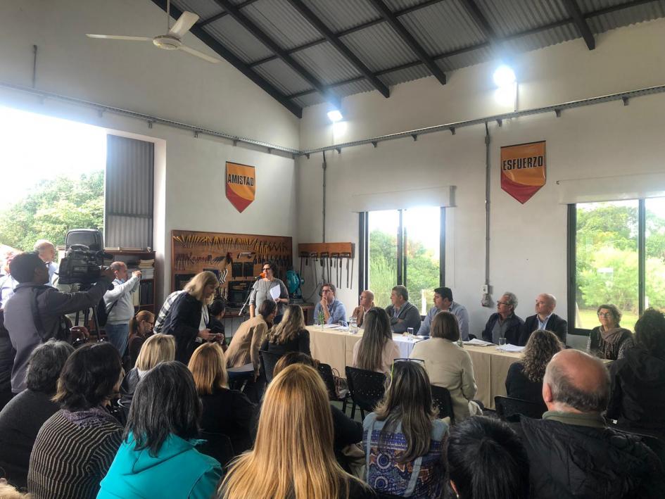 Comité Nacional PPD en presentación de proyectos seleccionados