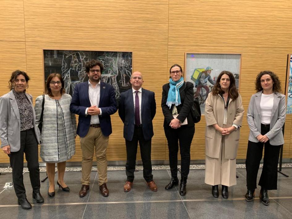 Reunión de trabajo entre AUCI y la Cooperación Española Reunión de trabajo entre AUCI y la Cooperación Española