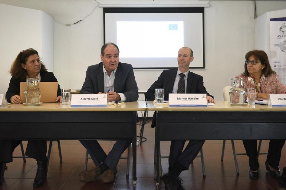 Reunión de ResInfra EU-LAC en Montevideo