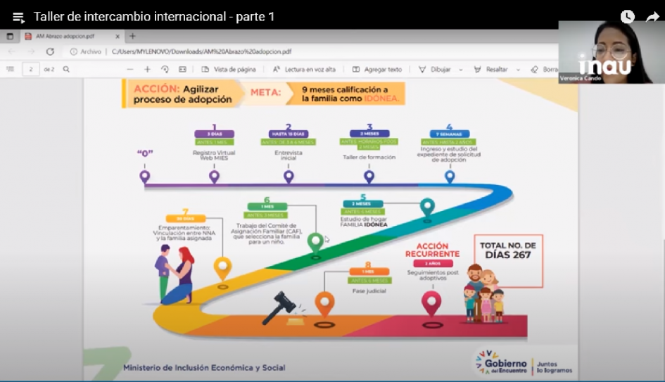 Conversatorio sobre adopciones