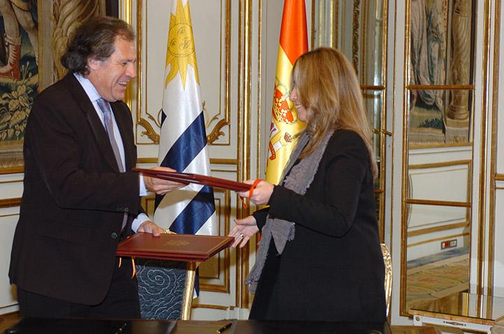 Se firma Marco de Asociación de Cooperación Uruguay España Se firma Marco de Asociación de Cooperación Uruguay España