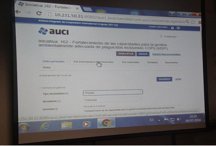 54 instituciones nacionales ya se capacitaron en el uso del nuevo software de la AUCI 54 instituciones nacionales ya se capacitaron en el uso del nuevo software de la AUCI