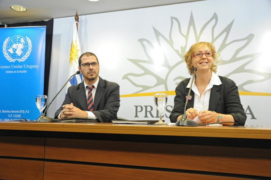 Juan Andrés Roballo y Denise Cook Juan Andrés Roballo y Denise Cook