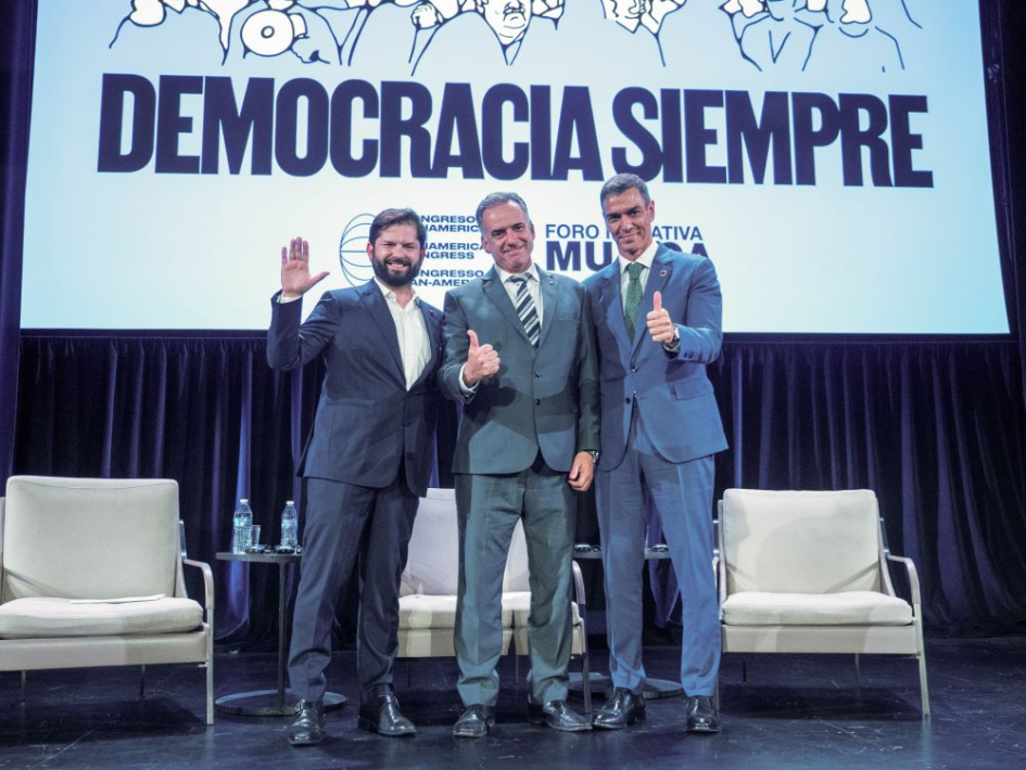 Presidente Orsi en homenaje al exmandatario José Mujica