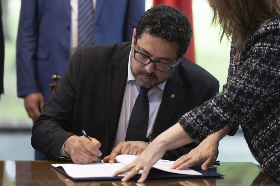 Secretario de Presidencia de Uruguay y presidente de AUCI, Alejandro Sánchez