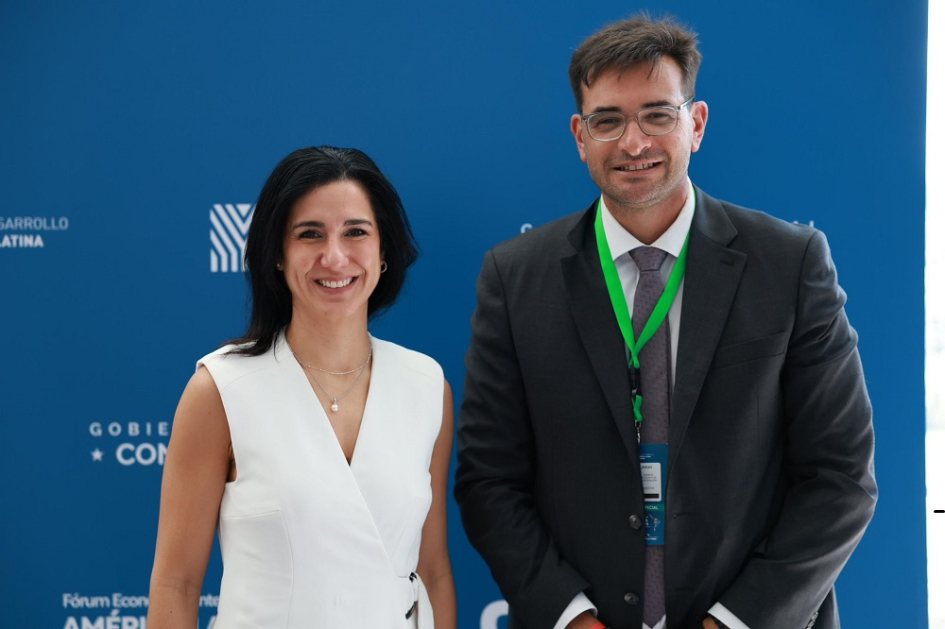 Director Clavijo en reunión con directora regional ALC-PNUD, Michelle Muschett