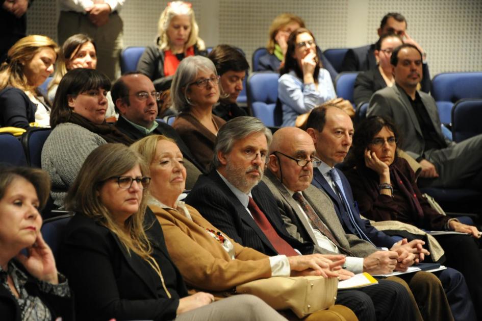 Iberoamérica y la Agenda 2030 auditorio del salon de actos de presidencia