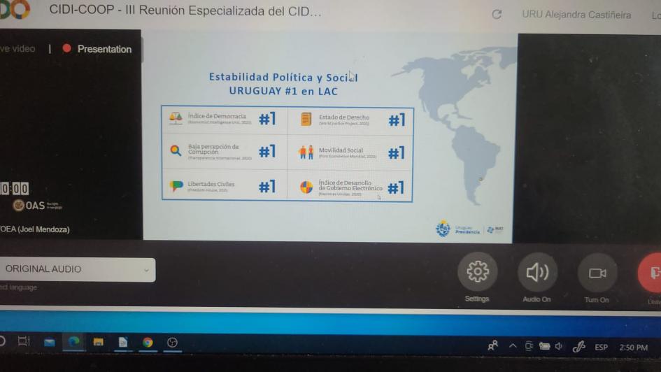 Presentación ante el Comité OEA Presentación ante el Comité OEA