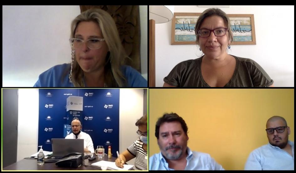 Reunión de trabajo con el equipo de la intendencia de Cerro Largo Reunión de trabajo con el equipo de la intendencia de Cerro Largo
