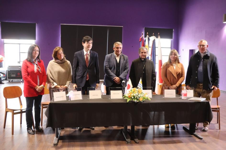 Acto de firma de ampliación edilicia de la Obra Social San Martín Acto de firma de ampliación edilicia de la Obra Social San Martín