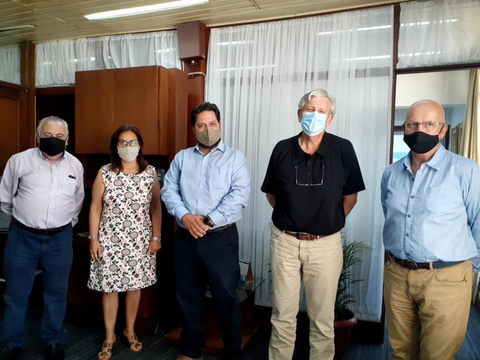Reunión de trabajo con el equipo de la intendencia de Maldonado Reunión de trabajo con el equipo de la intendencia de Maldonado