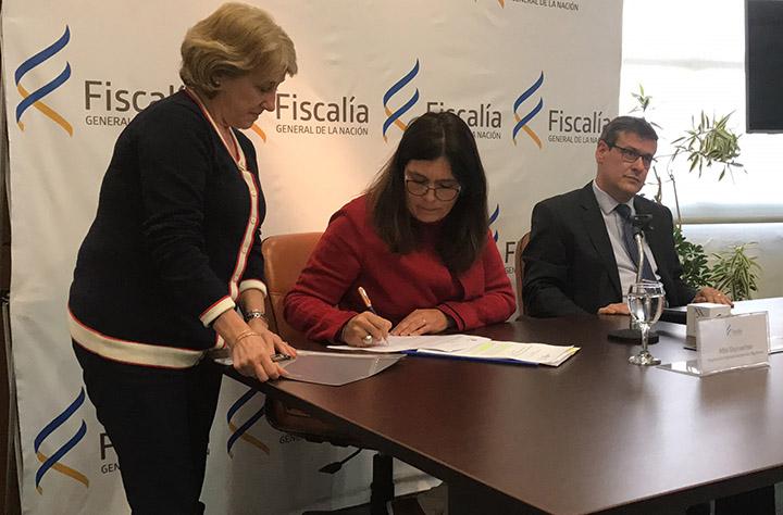 La Fiscalía y la Organización Internacional para las Migraciones firmaron un acuerdo La Fiscalía y la Organización Internacional para las Migraciones firmaron un acuerdo