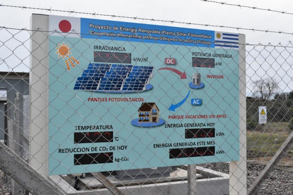 Planta fotovoltaica en Lavalleja