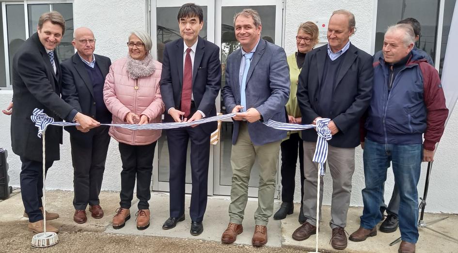 Inauguración de centro de producción tecnológica en Fray Marcos