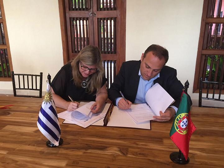 Portugal y Uruguay acuerdan desarrollar acciones de cooperación triangular Portugal y Uruguay acuerdan desarrollar acciones de cooperación triangular