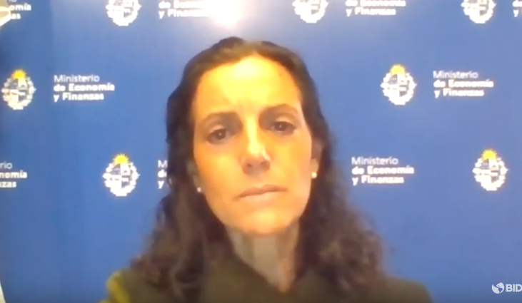 Ministra del MEF, Azucena Arbeleche Ministra del MEF, Azucena Arbeleche