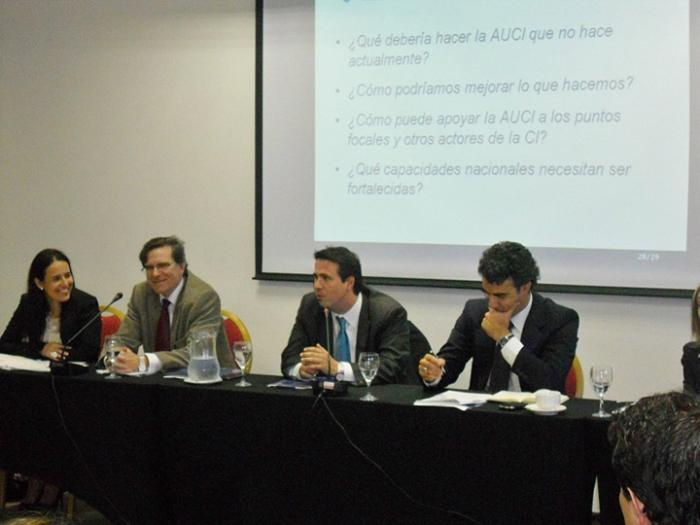 AUCI organizó jornada con actores de la cooperación