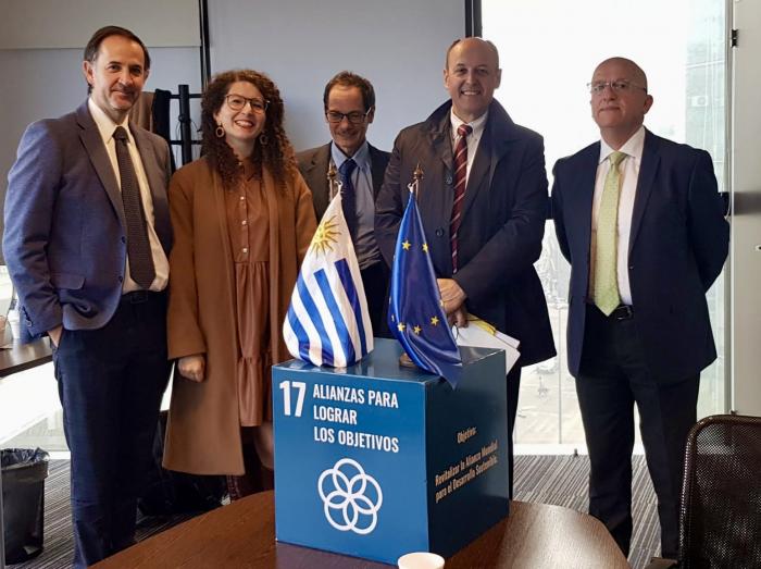 Reunión representantes de Uruguay y Unión Europea