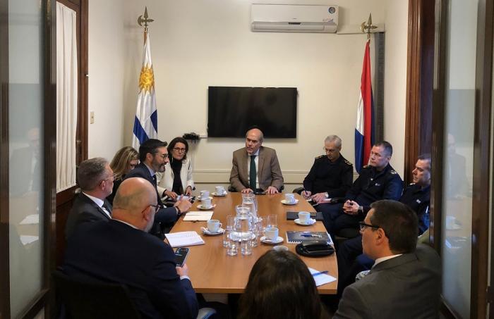 Reunión en el Ministerio del Interior 
