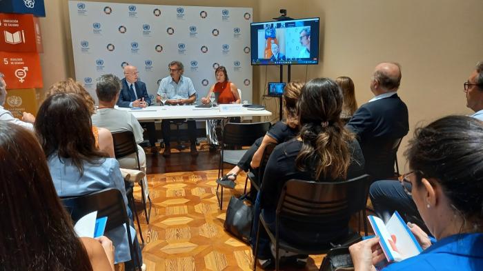 Presentación de guías de derechos humanos de Rocha, Canelones y Paysandú.