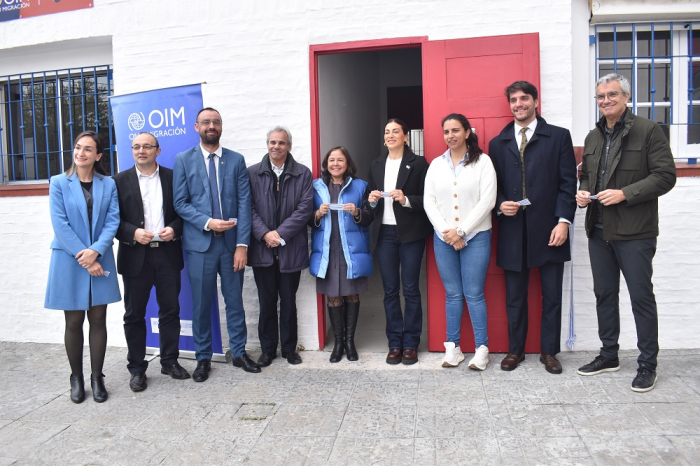 Centro de Referencia y Orientación para personas migrantes en el Club Nacional de Football