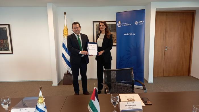 Agencias de cooperación de Palestina y Uruguay firmaron memorando de entendimiento. Agencias de cooperación de Palestina y Uruguay firmaron memorando de entendimiento.