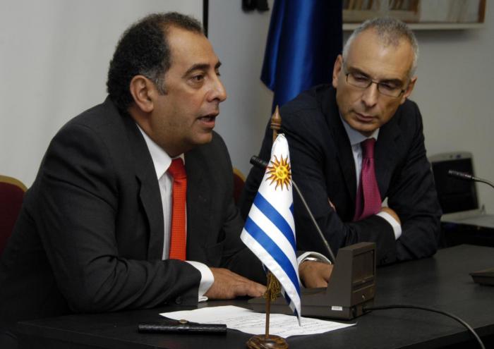 l Subsecretario de Relaciones Exteriores, Nelson Fernández, y el Director General Adjunto de Relaciones Exteriores de la Comisión Europea, Stefano Sannino, brindaron una conferencia de prensa conjunta en la que anunciaron los resultados y acuerdos alcanzados durante la jornada.
