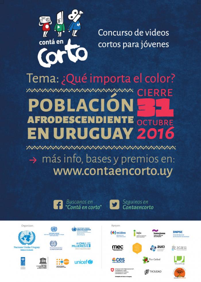 Extienden plazo - Naciones Unidas lanza la IV edición del concurso para jóvenes "Contá en Corto" 