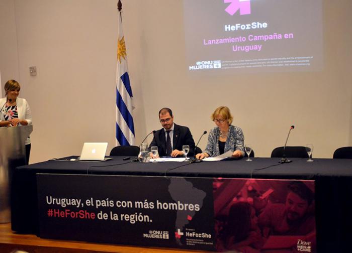 ONU Mujeres presentó la campaña mundial HeForShe para promover igualdad de género
