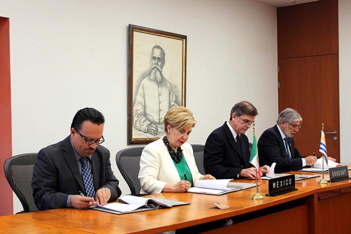 México y Uruguay celebraron la IV Comisión de Cooperación Técnica y Científica