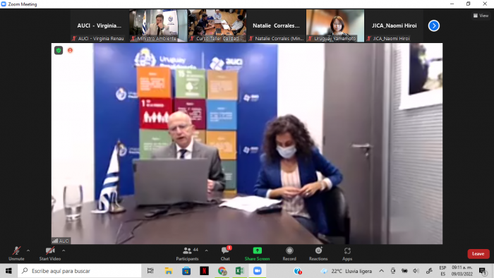 Lanzamiento de curso internacional Ministerio Ambiente, JICA y AUCI