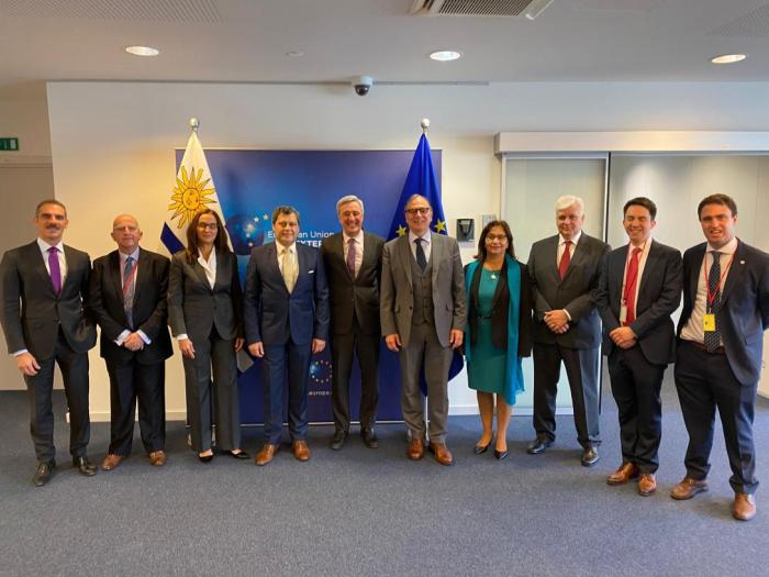 XIII Comisión Mixta Uruguay - Unión Europea. Foto UE. XIII Comisión Mixta Uruguay - Unión Europea. Foto UE.
