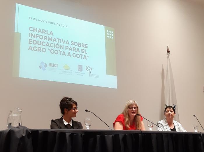 Andrea Vignolo, Sapir Efron y Susana Lerena Andrea Vignolo, Sapir Efron y Susana Lerena