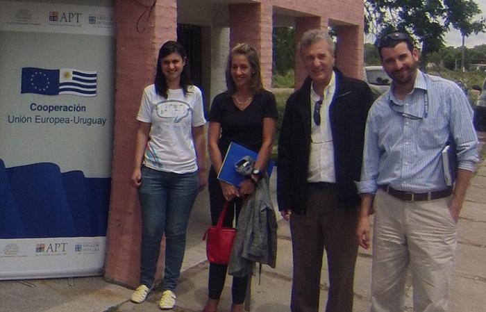 Delegaciones de la Unión Europea y de OPP visitaron Canelones para ver avances del programa Uruguay Integra