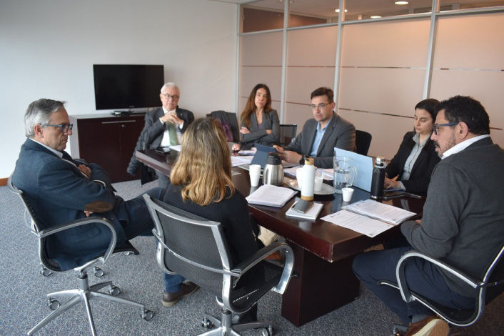 Reunión del Consejo Directivo de AUCI, en Torre Ejecutiva