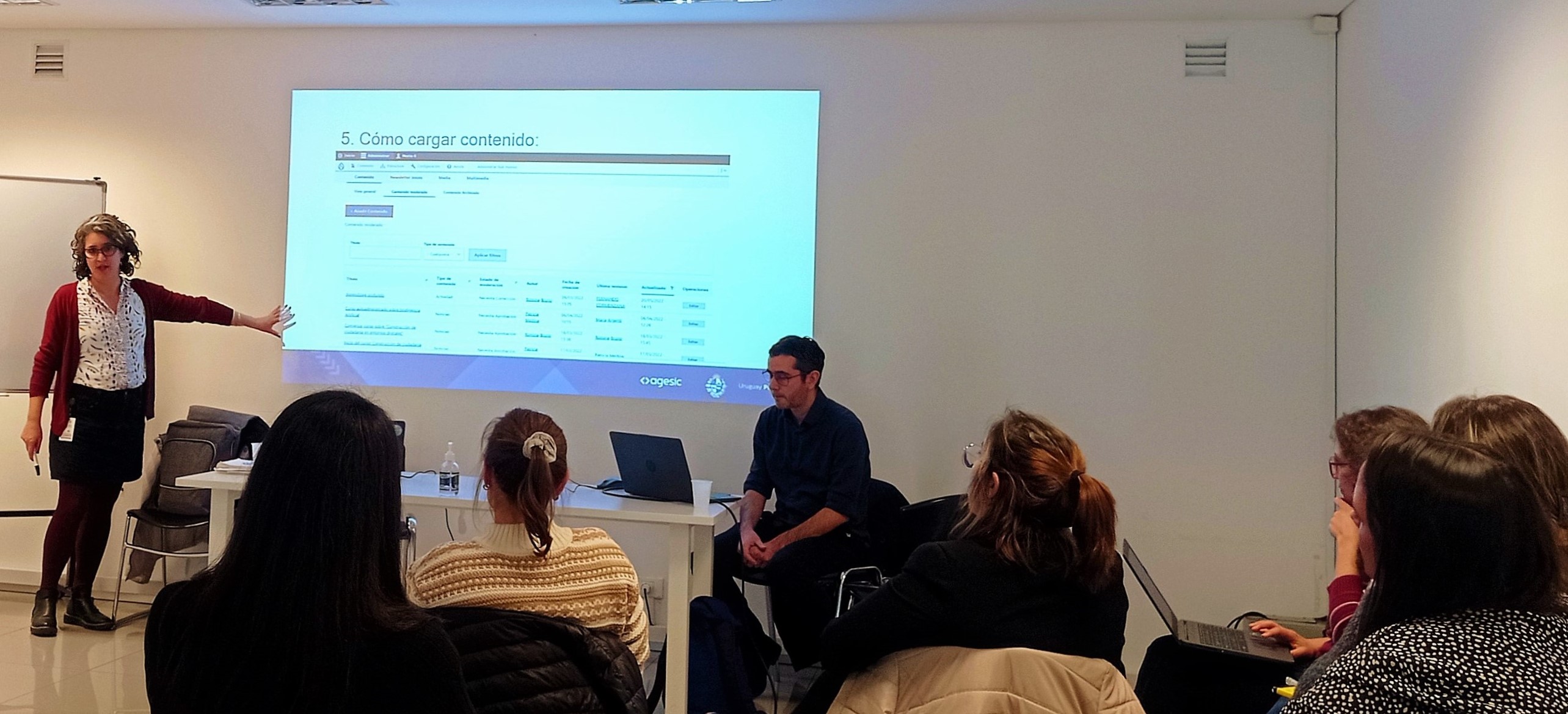 Capacitación de Formador de formadores en Drupal y Subhomes.