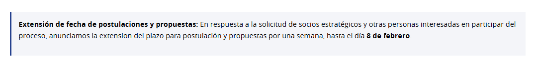 Pantalla que muestra cómo se visualizan los avisos en la plataforma