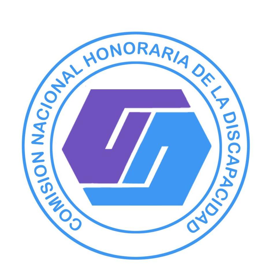 Logo de la Comisión nacional honoraria de la discapacidad