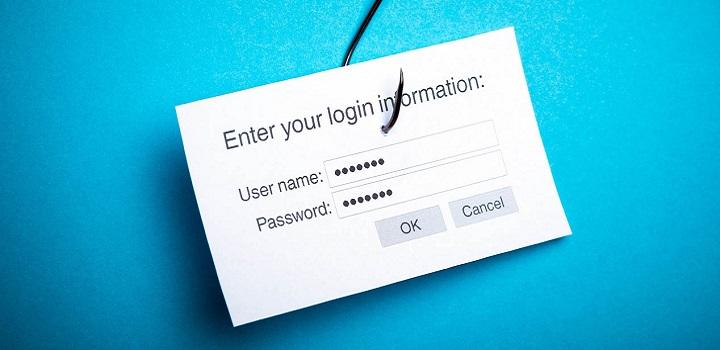 Phishing anzuelo robando contraseñas Phishing anzuelo robando contraseñas