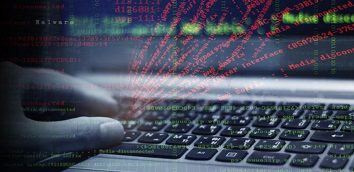 Imagen de un hacker realizando un ataque informático. Imagen de un hacker realizando un ataque informático.