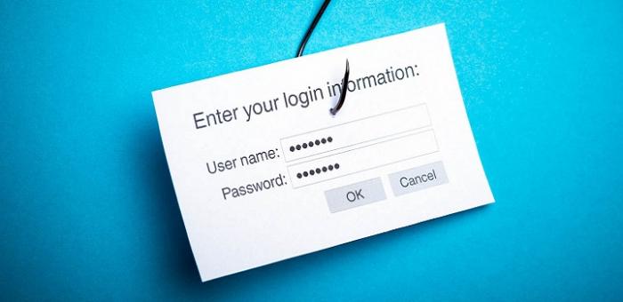 Phishing anzuelo robando contraseñas