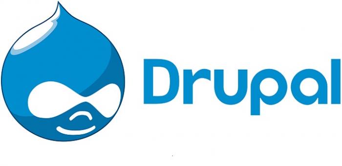 Logo de Drupal.