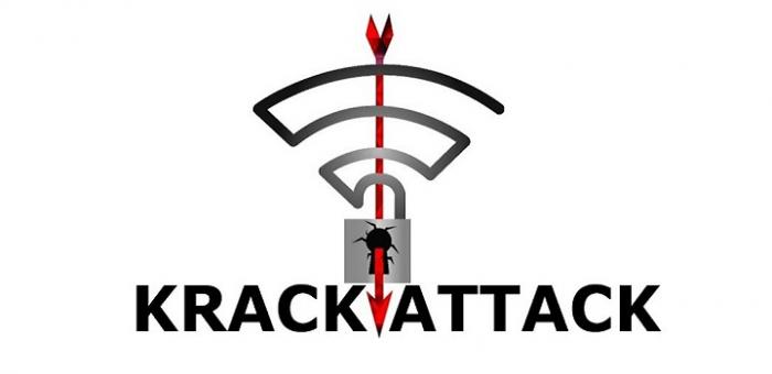 Logo de Krack Attack.