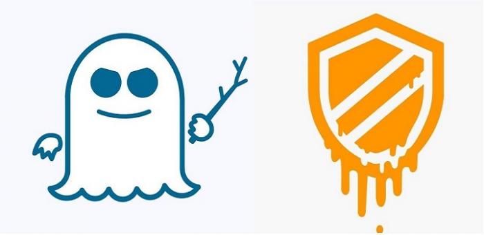 Logos de Meltdown y Spectre.