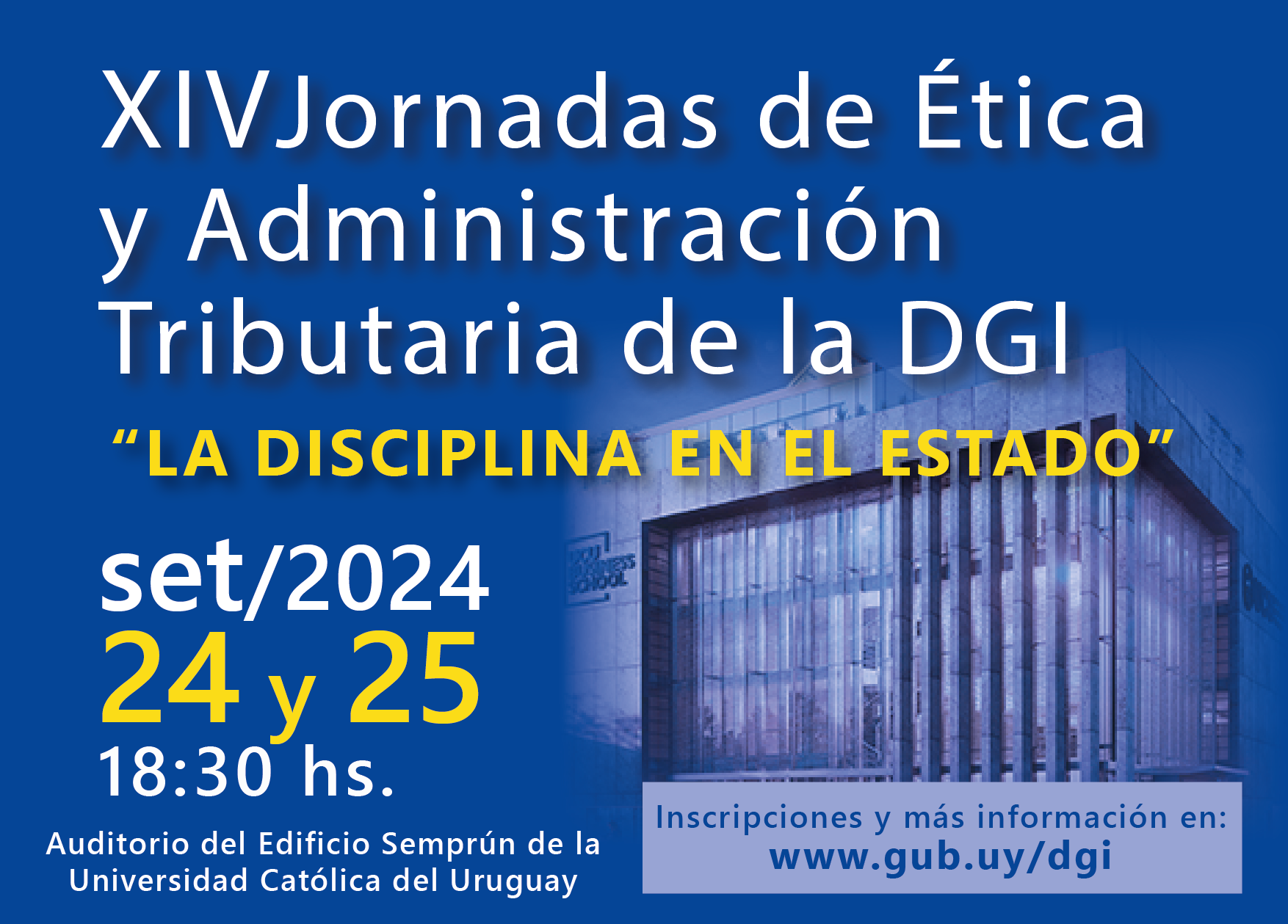 XIV Jornadas de Ética