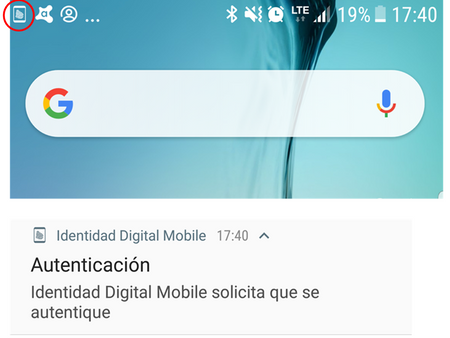 Notificación